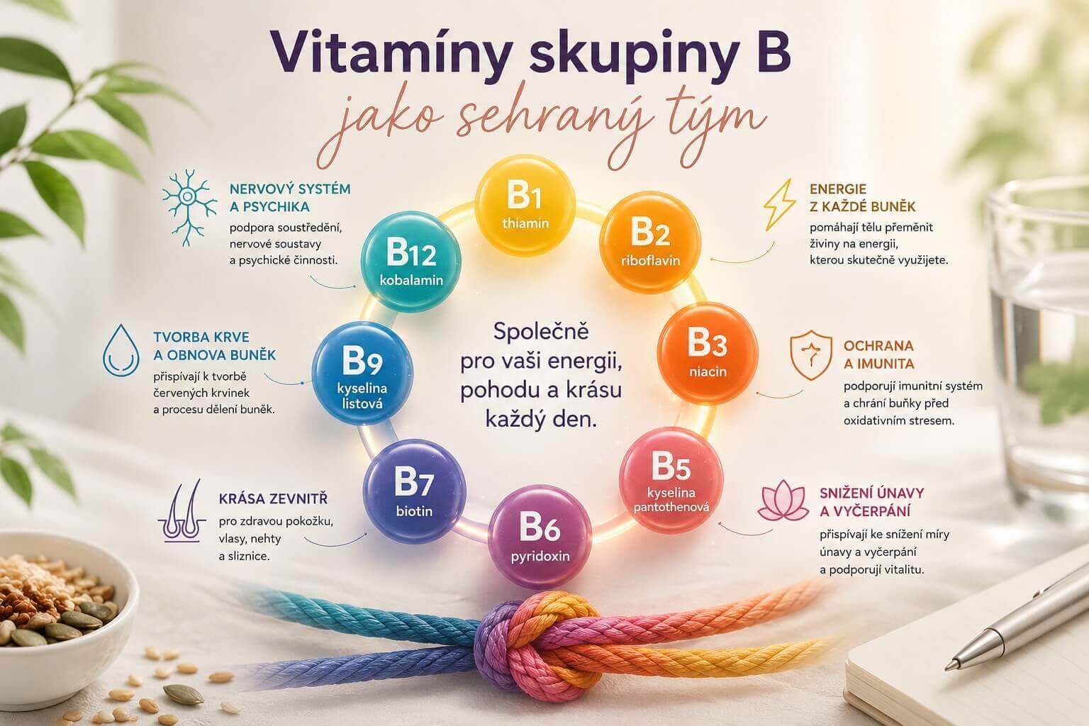 Vitamíny B jako sehraný tým